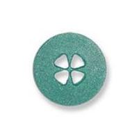 impex round glitter buttons turquoise