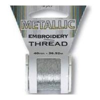 Impex 40 Gauge Metallic Thread 36m Silver