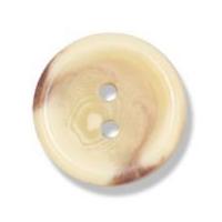Impex Aran Shank Buttons 20mm Cream/Brown