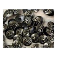 Impex Round Metal Anchor Buttons Bronze