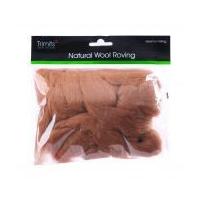 Impex Natural Wool Roving Coffee