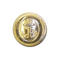 Impex Anchor Buttons 24mm Gold