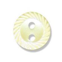 Impex Cut Edge Polyester Buttons 10mm Yellow