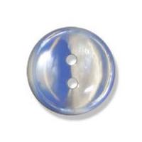 Impex Polyester Stripe Buttons Blue