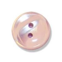 Impex Polyester Stripe Buttons Pale Pink