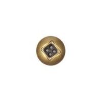 impex 4 hole metal buttons 24mm bronze