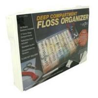 Impex Craft Storage Floss Organiser with Cards