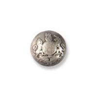 Impex Military Style Metal Buttons 24mm Silver