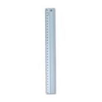 Impex Non Slip Stainless Steel Edged Transparent Craft Ruler 30cm