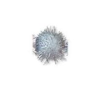 Impex Craft PomPoms Metallic Silver