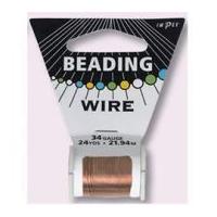 Impex 34 Gauge Copper Beading Wire 21.94m Copper