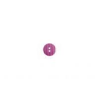 impex round candy stripe coloured buttons pink