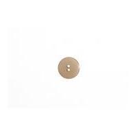 Impex Plain Round Glossy Smartie Buttons Beige