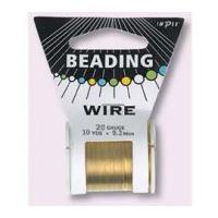 Impex 20 Gauge Beading Wire 9m Gold