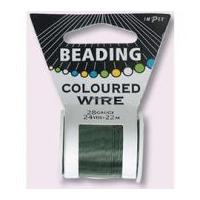 Impex 28 Gauge Copper Beading Wire 22m Green