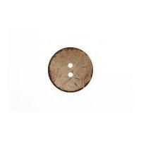 Impex Round Natural Coconut Buttons Beige & Brown