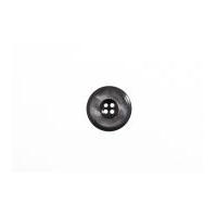 impex round pearl effect 4 hole buttons grey