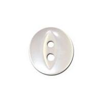 Impex Pearilsed Fisheye Buttons Pearl White