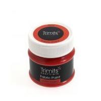 impex fabric paint pot red