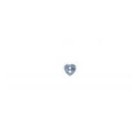 Impex 2 Hole Heart Shape Buttons Light Blue