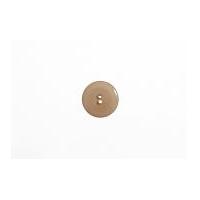 impex plain round glossy smartie buttons beige