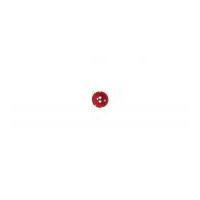 Impex Spotty Fabric Covered Round Buttons Red & White