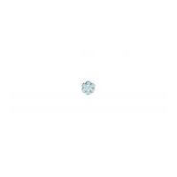 Impex Transparent Flower Shaped Buttons Aqua Blue