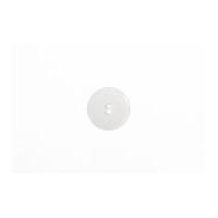 impex plain round glossy smartie buttons white