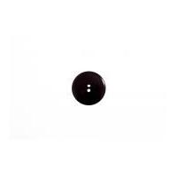 Impex Plain Round Glossy Smartie Buttons Black