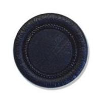 Impex Matt Shank Double Rim Buttons Black