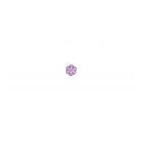 impex transparent flower shaped buttons dark purple