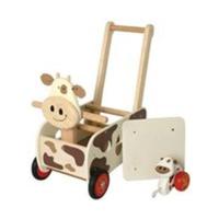 im toy walk ride cow push wagon