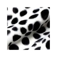 imitation fur dalmation per metre