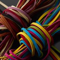 Imitation Suede Assortments. Brights