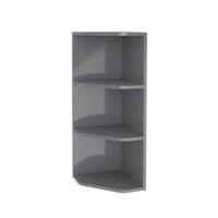 Imandra Grey Shelving Column (L)340mm (D)360mm