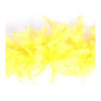 impex feather boa 18m yellow