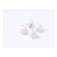 impex semi precious beads white howlite