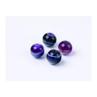 Impex Semi Precious Beads Agate Purple