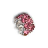 Impex Rhinestone Diamante Beads Rose