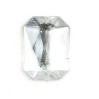 Impex Rectangular Diamante Jewels Clear