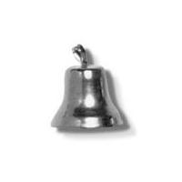 Impex Liberty Shape Craft Bells Bulk Packs 10mm Silver