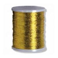 Impex Metallic Embroidery Thread 36m Gold