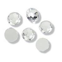 Impex Round Crystal Diamante Jewels 8mm Silver