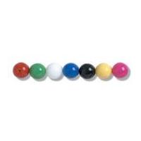 Impex Plastic Round Craft Beads 10mm Assorted Colours