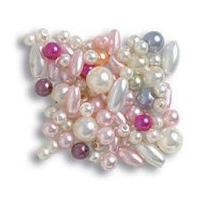 impex pearl bead assortment pack pastel