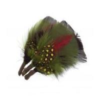 Impex Short Plume Craft Feathers Assorted Colours