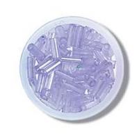 Impex Extra Value Glass Bugle Beads Lilac