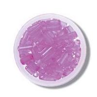 impex extra value glass bugle beads fuchsia