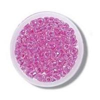 Impex Extra Value Glass Rocaille Beads Fuchsia