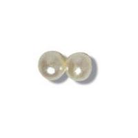 Impex Extra Value Round Pearl Beads Cream